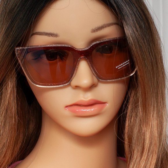 Burberry Brown Square Sunglasses 55mm Authentic | Made in Italy - Picture 7 of 7